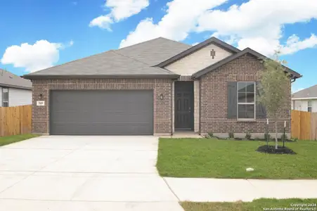 New construction Single-Family house 509 Cowboy Hts, Cibolo, TX 78108 Chestnut J- photo 25 25