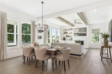 New construction Single-Family house 715 Crest Line Trl, Powder Springs, GA 30127 plan Windsong - image 9