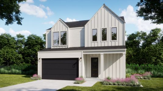 New construction Single-Family house 1402 Rambling Rose Rd, Austin, TX 78745 plan Aaron - image
