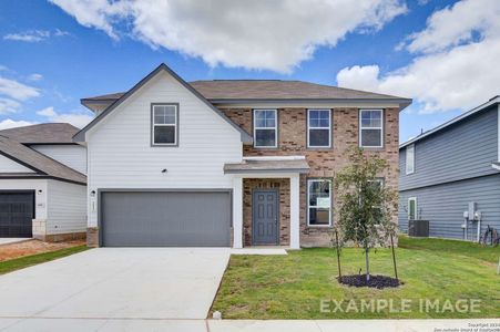 New construction Single-Family house 6930 Comanche Cave, San Antonio, TX 78155 The Asheville- photo 4 4