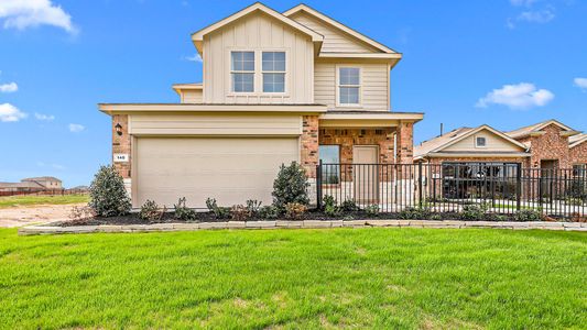 New construction Single-Family house 110 Road Runner Wy, Newark, TX 76078 plan Hanna - image