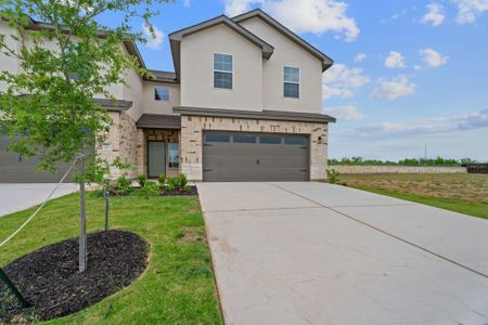 New construction Townhouse house 14816 Afleet Alex St, Unit B, Manor, TX 78653 The Sycamore- photo 0