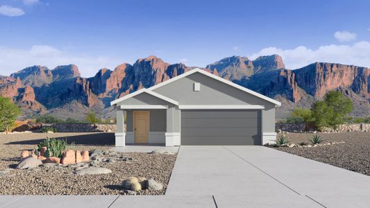 New construction Single-Family house 34880 W Lucca Dr, Maricopa, AZ 85138 plan Harper - image