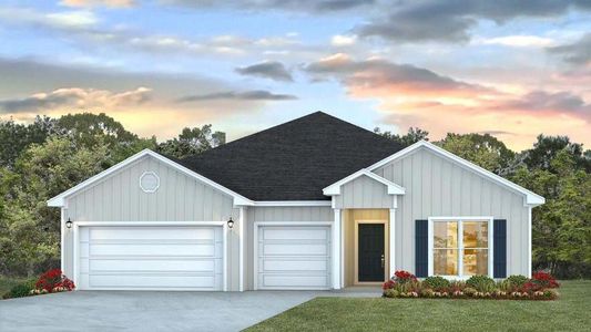 New construction Single-Family house 131 Bedford Lp, Crawfordville, FL 32327 plan The Camden - image