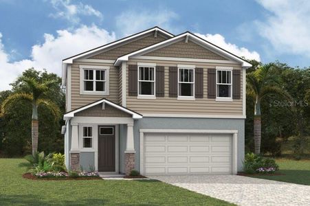 New construction Single-Family house 13129 Oxeye Ln, Parrish, FL 34219 plan Brookstone - image