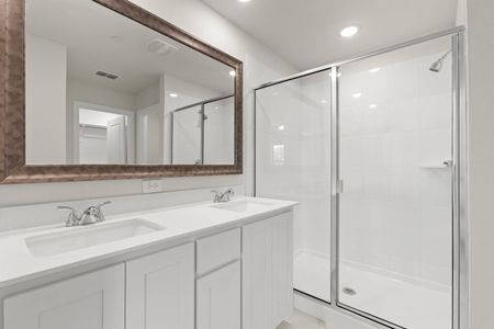 New construction Townhouse house 1991 Gentle Oak Trl, Corinth, TX 76210 plan Caddo - image 10