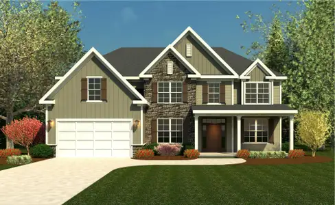 New construction Single-Family house WD232 Windsor Dr, North Augusta, SC 29860 plan Durham Hill - image