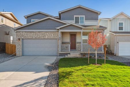 New construction Single-Family house 432 Elbert St, Johnstown, CO 80534 Avon- photo 0