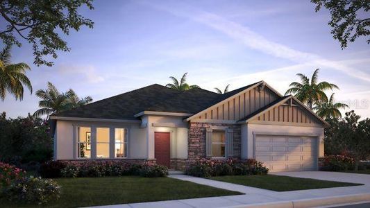 New construction Single-Family house 11 Sanders Cir, Homosassa, FL 34446 plan The Harmony - image