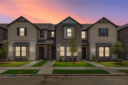 New construction Townhouse house 6426 Baritone Court, Sachse, TX 75048 Brown Homeplan- photo 0