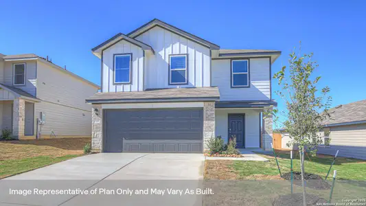 New construction Single-Family house 1222 Avery Ranch Dr, New Braunfels, TX 78130 plan The Franklin - image