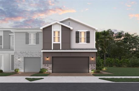 New construction Townhouse house 1697 Greenleaf Woods Cv, Oviedo, FL 32765 - image