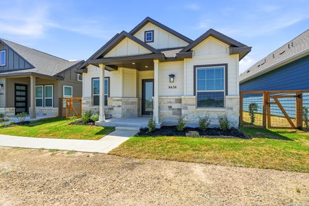 New construction Single-Family house 9436 Hidden Stone, Schertz, TX 78154 plan Sacha - image
