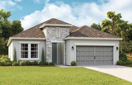 New construction Single-Family house 11963 Richmond Trl, Parrish, FL 34219 Southampton- photo 0