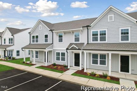 New construction Townhouse house 112 Camel Crazies Place, Unit 46, Lillington, NC 27546 The Lucas TH- photo 0