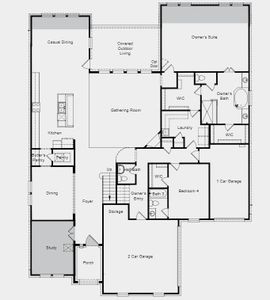 Structural options added include: Additional bathroom, extended casual dining, 42" entry door, fireplace, media room, extended owner's suite and study.