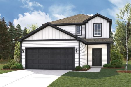New construction Single-Family house 20898 Wildbird Cherry Ln, Porter, TX 77365 plan Hampton - image
