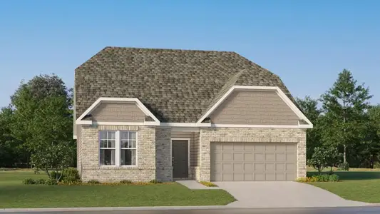 New construction Single-Family house 164 Overton Dr, Perry, GA 31069 plan Newport - image