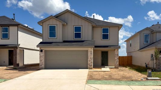 New construction Single-Family house 2304 Red Bird Trce, Lockhart, TX 78644 plan The Franklin - image