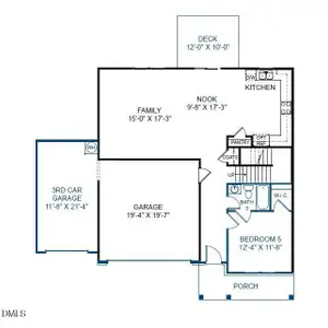 New construction Single-Family house 150 Cribbs Ln, Middlesex, NC 27557 plan King - image 5
