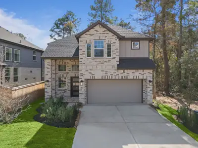 New construction Single-Family house 168 Founders Park, North Teralyn Hills Dr, Willis, TX 77318 plan San Francisco - image