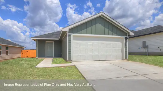 New construction Single-Family house 339 Low Pasture Trl, Maxwell, TX 78656 plan The Atlanta - image