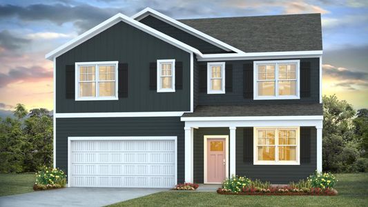 New construction Single-Family house 1089 Sandy Heights Lp, Navassa, NC 28451 plan HAYDEN - image