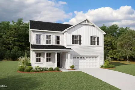 New construction Single-Family house 43 Scarlet Sage Dr, Fuquay Varina, NC 27526 plan Voyageur - image