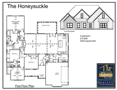 New construction Single-Family house 1210 Waymanville Rd, Thomaston, GA 30286 plan Honeysuckle - image 3