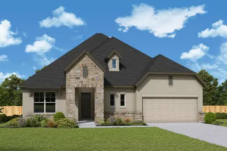New construction Single-Family house San Marcos, TX 78666 plan The Braswell - image