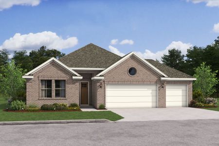 New construction Single-Family house 1361 Imperial Ranch Way, Dayton, TX 77535 Pasadena- photo 0