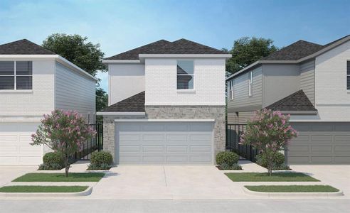 New construction Townhouse house 1622 Revolution Way, Missouri City, TX 77459 Lexington Series - Addison- photo 0