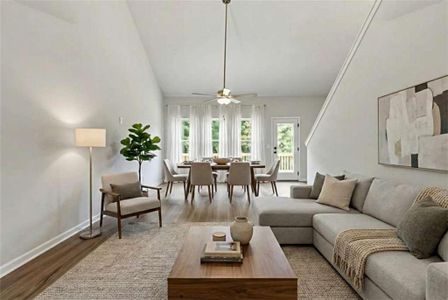 New construction Single-Family house 321 Shoals Trl, Dallas, GA 30132 plan Sierra - image 3