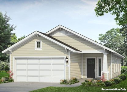 New construction Single-Family house 102 Pulpwood Rd, Hutto, TX 78634 plan Heritage Mill 1450 - image
