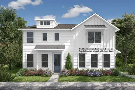 New construction Townhouse house 407 Athenia Dr, Fort Worth, TX 76114 - image