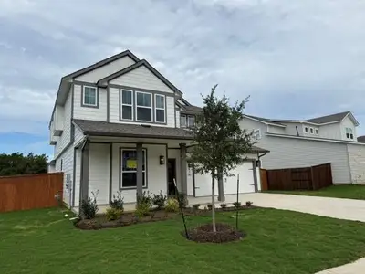 New construction Single-Family house 156 Wagon Spoke Wy, Liberty Hill, TX 78642 plan Dormer First - image