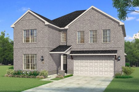 The Tiana - Traditional 2 with Stone Elevation