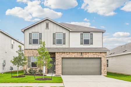 New construction Single-Family house 117 Bridgeview Dr, Hutto, TX 78634 plan Radiance - image