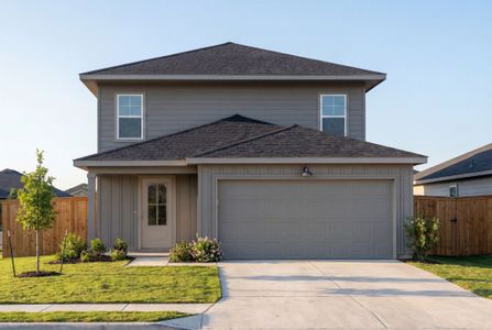 New construction Single-Family house 8518 Partida, San Antonio, TX 78222 plan The San Marcos A - image