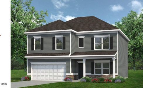 New construction Single-Family house 55 E Victory View Ter, Smithfield, NC 27577 The McGinnis C- photo 0