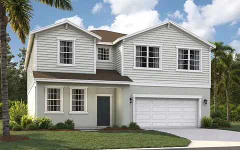 New construction Single-Family house 3632 Triple Crown Lp, Sanford, FL 32773 plan The Chester - image