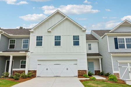 New construction Single-Family house 50 Umber Ln, Newnan, GA 30263 plan Bramblewood Townhome - image
