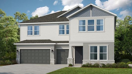 New construction Single-Family house 1230 Teal Creek Dr, St. Cloud, FL 34771 plan Key West - image