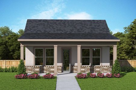 New construction Single-Family house 305 Falcon Cv, Castroville, TX 78009 plan The Casita-Kitchen - image