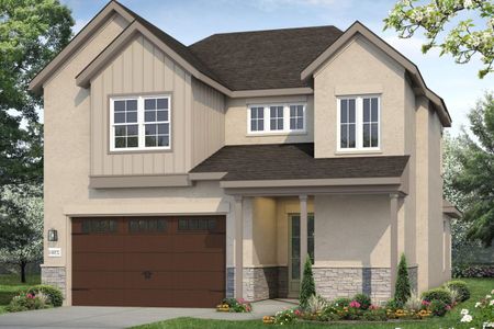 New construction Single-Family house 600 C-Bar Ranch Trl, Unit 33, Cedar Park, TX 78613 plan Cross Creek 2381 - image