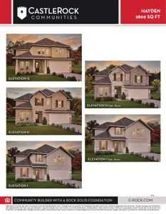 New construction Single-Family house 12831 Hush Dr, San Antonio, TX 78245 plan Hayden - image