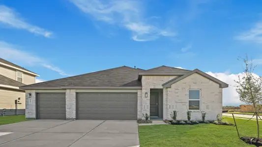 New construction Single-Family house 151 Wildflower Ln, Dayton, TX 77535 plan Courtland - image