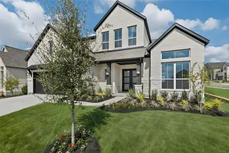 New construction Single-Family house 1500 Rodeo Ridge Dr, Georgetown, TX 78628 plan The Asher X - image