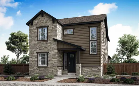 New construction Single-Family house 3401 N Haleyville Ct, Aurora, CO 80019 plan 2804 - image