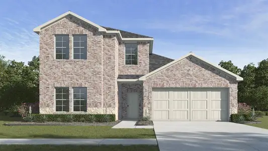 New construction Single-Family house 463 Los Alamitos Wy, Waxahachie, TX 75165 plan Midland - image